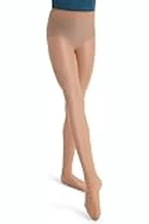 Capezio Ultra Shimmery Footed Tights voor dames, , M