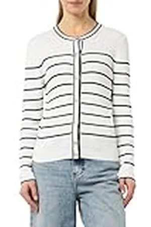 GANT Geribbeld Breton Cardigan, , L