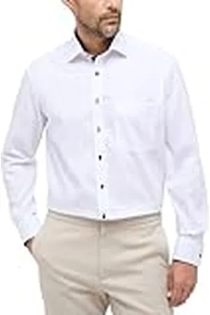 ETERNA Heren Pinpoint Oxford overhemd COMFORT FIT 1/1 42_H_1/1