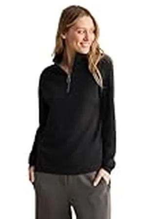 CECIL Shirt met troyer-kraag, , XS