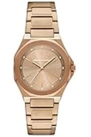 Armani Exchange Watch For Women, Quartz Movement and 36mm Case Size with Stainless steel, Leather or Silicone strap, , 34MM