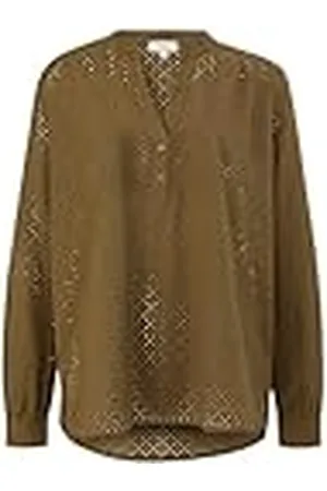 QS by s.Oliver Damesblouse, lange mouwen, , maat 40, , 40