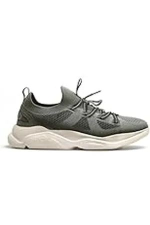 HUGO BOSS Leon_Runn_kn, hardloopschoenen voor heren, middengroen, maat 45, , 45 EU