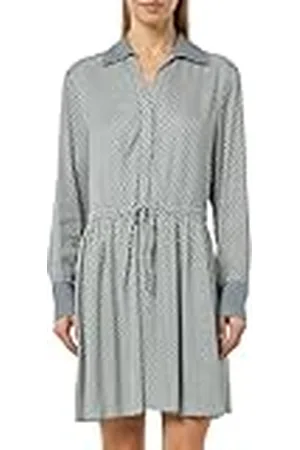 Tommy Hilfiger Vloeibare VIS korte jurk met riem voor dames, WW0WW44020, andere jurken, wit, 34, , 60