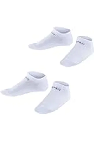 ESPRIT Uniseks-kind Korte sokken Foot Logo Multipack K Sn katoen kort eenkleurig 2 paar, , 35-38
