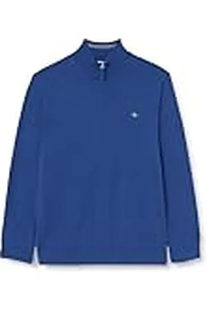 GANT Klassieke katoenen halve ritssluiting, , 3XL