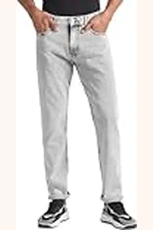 Calvin Klein Jeans Heren authentieke rechte denim broek denim, 32/32, , 32W / 32L