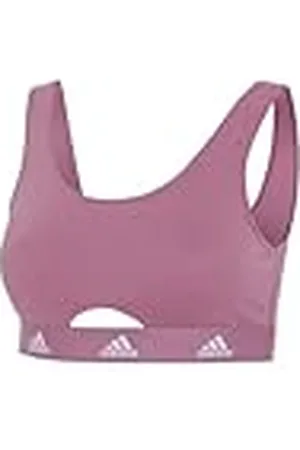 adidas Dames ondergoed bustier BH - Scoop Bralette - Sport Active Comfort Cotton, , M