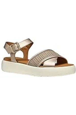 Geox D CAMALEI F Flat Sandaal, , 38 EU, , 38 EU