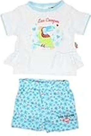Lee Baby Meisje Ensemble, Blauw, 18 Maanden Girl