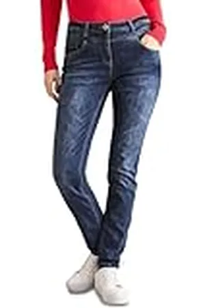 CECIL Damesjeans in casual fit, , 33W / 30L