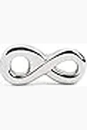 SINGULARU Suelto Mini Infinito oorbellen - damessieraden, Eén maat, Zilver Metaal, Geen steen