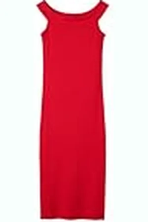 NAME IT Nkfflommi Sl Slim Long Dress voor meisjes, , 152