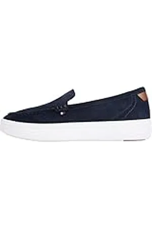 Tommy Hilfiger Moderne lichte hybride suède loafer Fm0fm05354 lage schoenen voor heren, , 46 EU