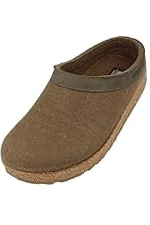 Haflinger Pantoffels dames heren unisex Grizzly Torben 713001, grootte:41, kleur:
