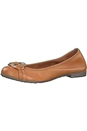Marco Tozzi Dames leer, zacht gevoel ME voetbed, 2-22102-42 ballerina