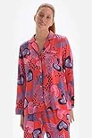 Dagi Damespyjama Top, , 40, , 40