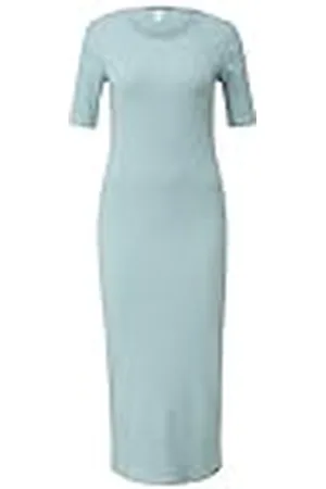 QS by s.Oliver Maxi-jurk met geribbelde structuur, , M