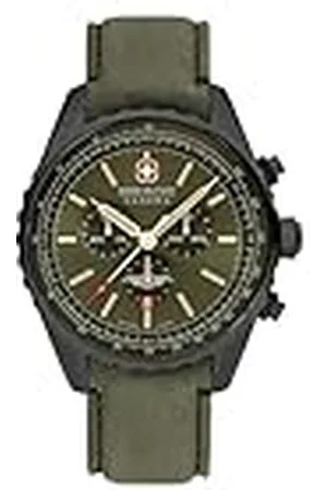 Swiss Military Hanowa Swiss Military SMWGC0000340 Analoog kwartshorloge voor heren, met leren armband, , Riemen.