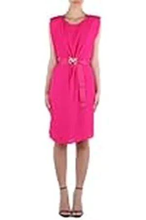 Pinko Langhirano Jurk van crêpe, Marokai, casual, voor dames, , 42 NL