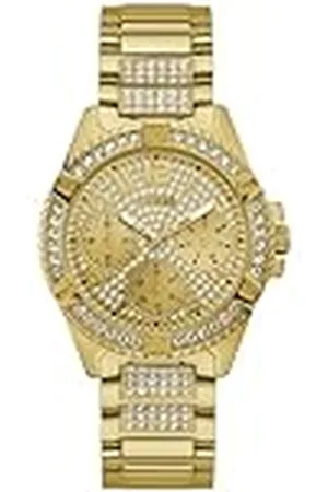 Guess Analoog dameshorloge kwarts met roestvrijstalen armband W1156L2, goudkleurig, W1156L2