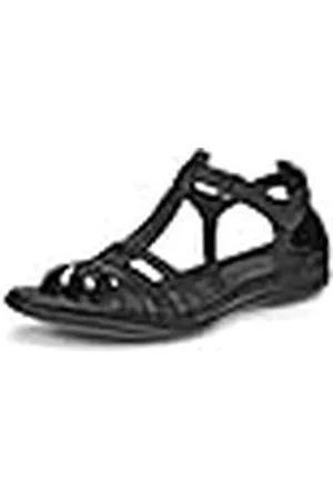 Ecco Flash, Damen Riemchensandalen, Schwarz (Black/Black 53859), 35 EU (3 UK)