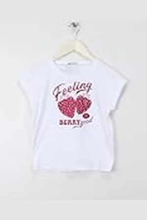 Benetton T-shirt voor meisjes en meisjes, , 170