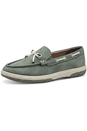 Jana Dames Vegan Comfort Mocassin, Saliegroen, 41 EU, , 41 EU