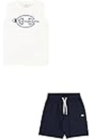 Champion Legacy Graphic Mouwloze Crewneck Set met grote print voor jongens, , 9-10 jaar