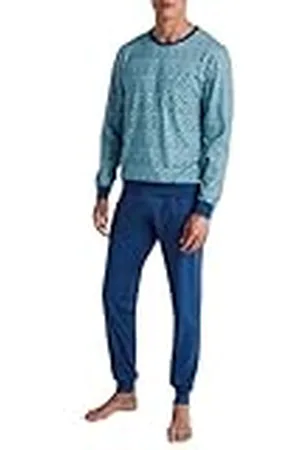 Calida Relax Imprint pyjama voor heren, van 100% katoen, , 58-60