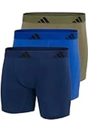adidas Heren Ondergoed BoserShorts 3-Pack Boxer Brief (3PK) -Active Flex Cotton Boxershorts, assortiment_4AM004, L, , L