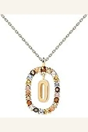 P D PAOLA Collar letra O CO01-274-U mujer dorado