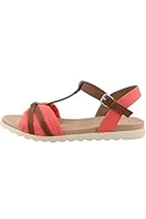 TOM TAILOR Dames 5390490031 sandalen, koraal, 37 EU, , 37 EU