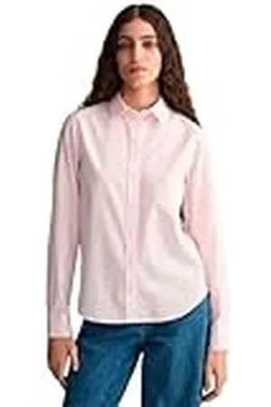 GANT Dames Reg Poplin Stripe Shirt Blouse, , 42
