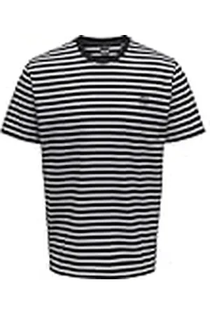 Only & Sons Heren Onshenry Reg Stripe Ss Tee Noos T-shirt, , S