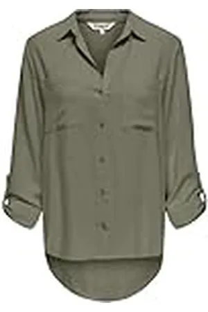 ONLY Dames blouse ASMIN-Siesta LS LI BL Shirt - Relaxed Fit XS S M L XL, , XXS