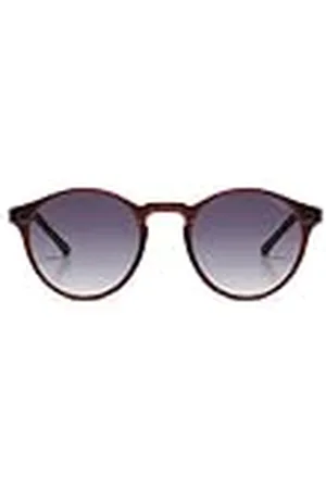 Komono Devon Unisex Round Cellulose Propionate Sunglasses for Men and Women with UV Protection and Scratch-Resistant Lenses