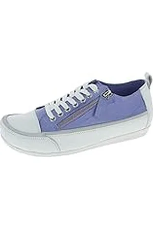 Andrea Conti Damesschoenen, lage schoen, sneakers, sportief, leer, veters, 0345911, , 36 EU