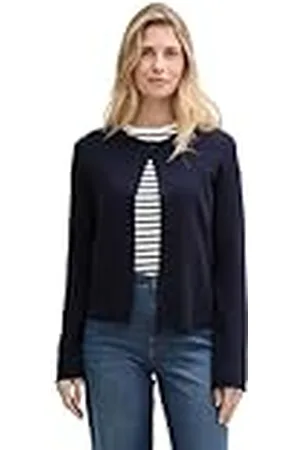 TOM TAILOR Cardigan gebreide jas voor dames, , M