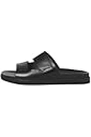JACK & JONES Jfwstockholm leren sandalen met klittenband, , 41 EU, , 41 EU