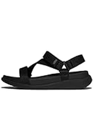 FitFlop Dames F-Mode GO ADJ. Webbing Flatform Z-Strap sandalen, , 9 UK, , 43 EU