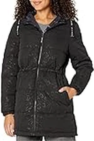 Desigual Gewatteerde lange overcoat voor dames, , XS