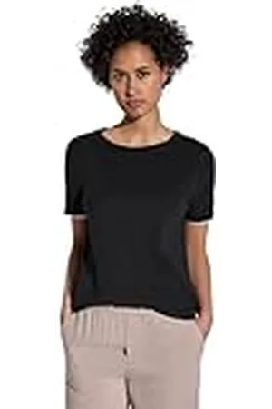 Street one Basic shirt met decoratieve tape, , 38