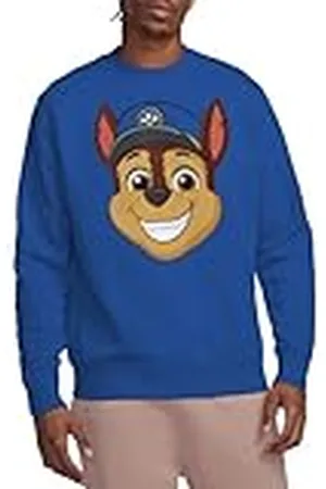 Paw Patrol Chase Grin Crew Sweatshirt, koningsblauw, XX-Large, , XXL