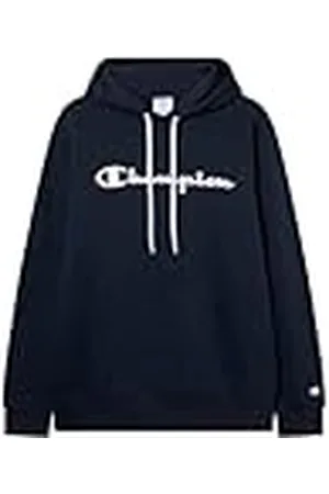 Champion Heren Legacy Man - Big Logo Hoodie, Blauw, L, , L