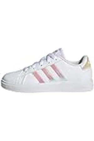 adidas Uniseks-Kind Grand Court Lifestyle Lace Tennis Shoes, , 35 EU