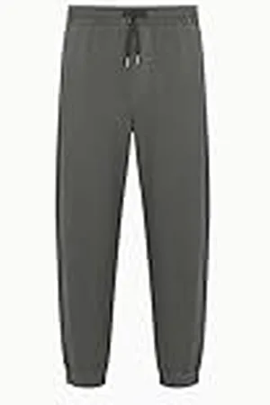 Armani Exchange Heren Urban Heights, geborduurd logo Signature, Sweatpants, Zwart, S, , S