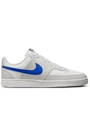 Nike Court Vision Lo, herensneakers, Photon Dust/Racer Blue-White, 40,5 EU, , 40.5 EU