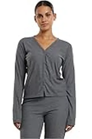 Urban classics Gebreid vest voor dames, gebreid vest met knoopsluiting, cardigan voor dames, , XL