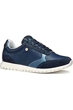 Geox D Sukie 2.0 C Sneakers voor dames, marineblauw, 41 EU, , 41 EU